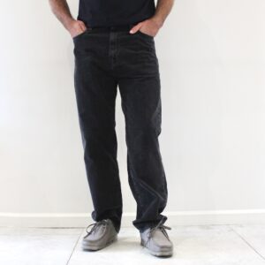 Aaron Pant Corduroy Black Dusky washed