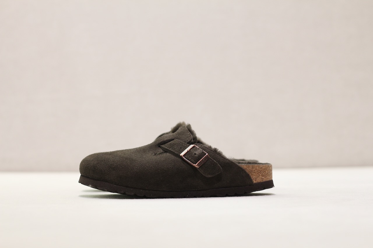 Birkenstock Boston Shearling Leve Mocca Laf