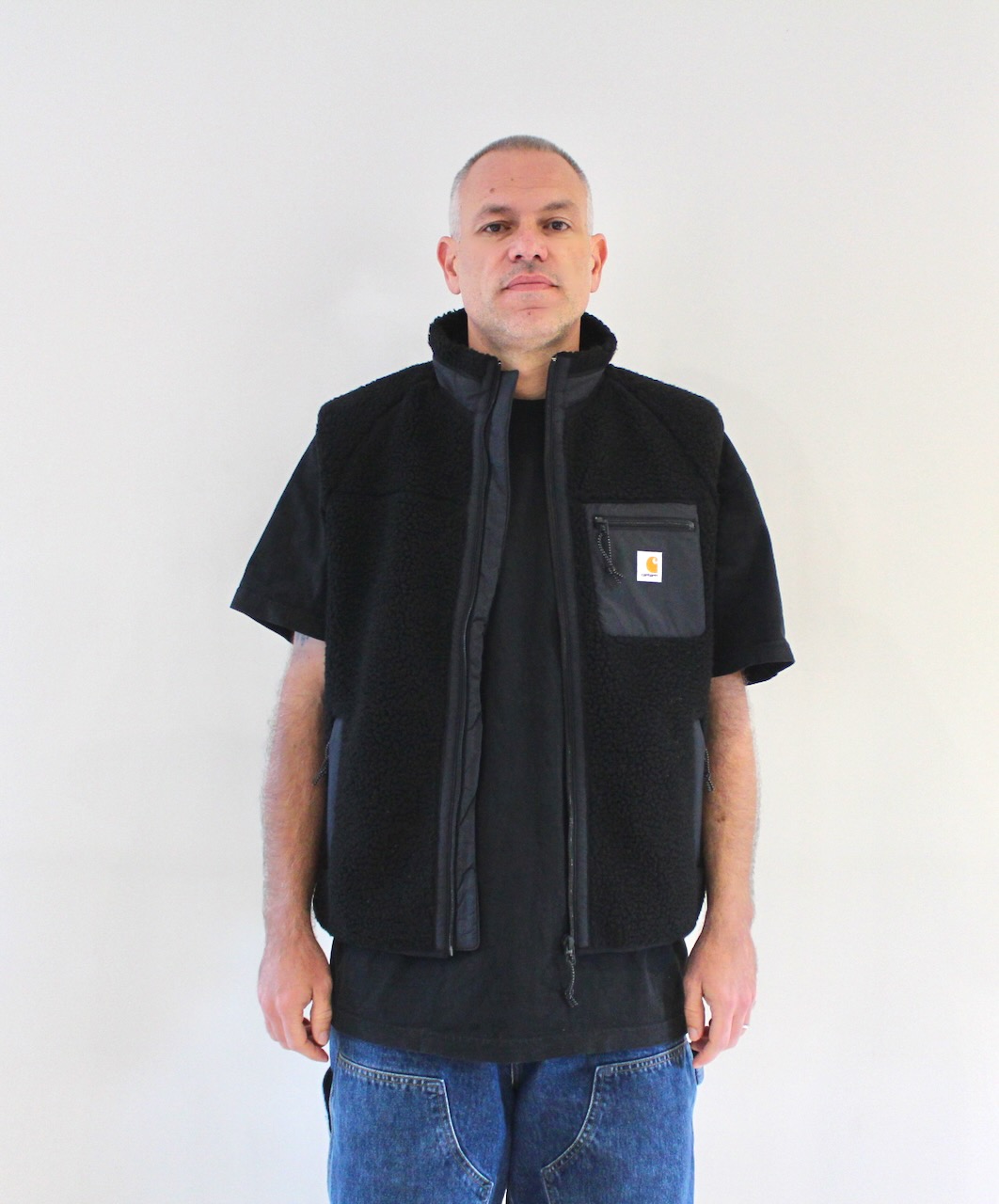 Carhartt Wip Prentis Vest Liner Black