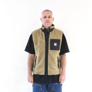 Carhartt Wip Prentis Vest Liner Leather Black
