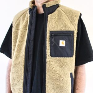 Carhartt Wip Prentis Vest Liner Leather Black