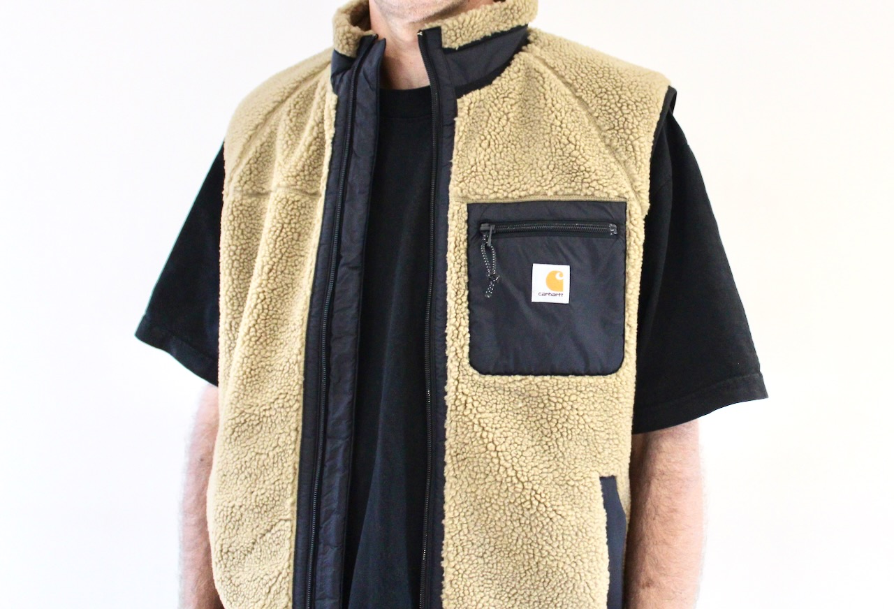 Carhartt Wip Prentis Vest Liner Leather Black
