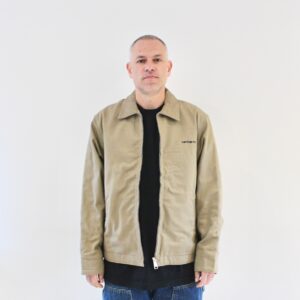 Carhartt Wip Module Script Jacket Leather Black