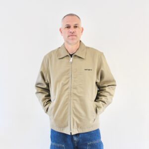 Carhartt Wip Module Script Jacket Leather Black