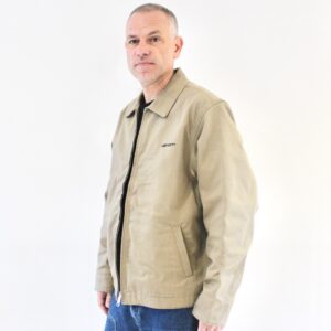 Carhartt Wip Module Script Jacket Leather Black