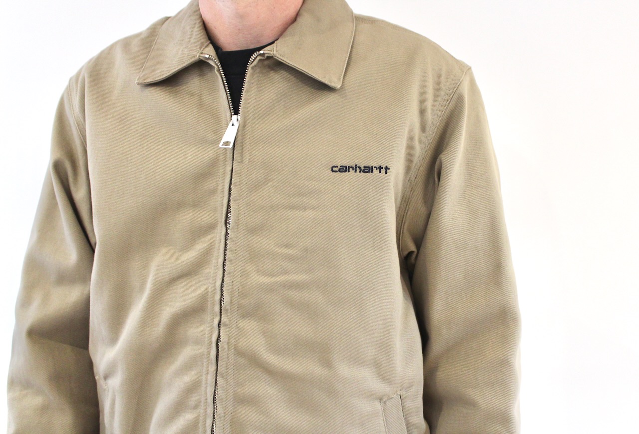 Carhartt Wip Module Script Jacket Leather Black