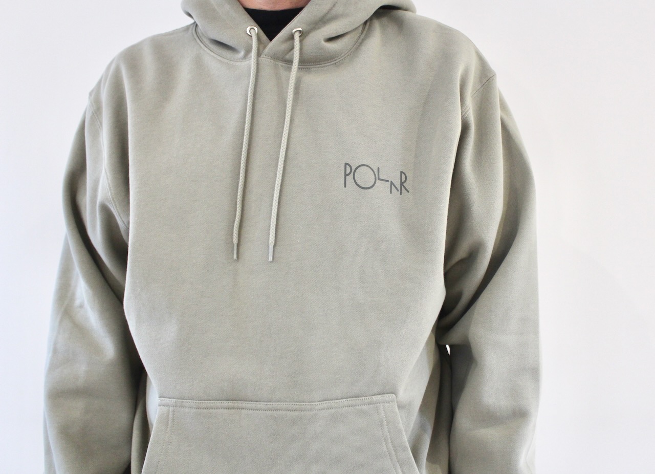 Polar Dave Hoodie Stroke Logo Vetiver