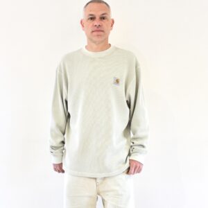 Carhartt Wip Vista Waffle LS T-shirt Fleur De Sel