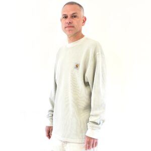 Carhartt Wip Vista Waffle LS T-shirt Fleur De Sel