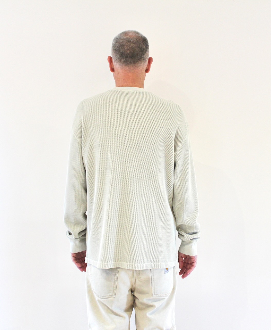 Carhartt Wip Vista Waffle LS T-shirt Fleur De Sel