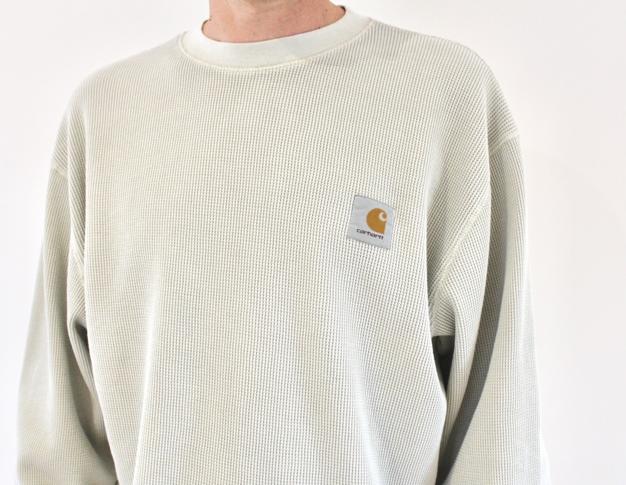 Carhartt Wip Vista Waffle LS T-shirt Fleur De Sel