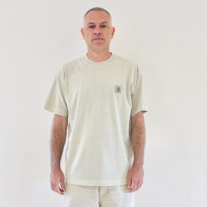 Carhartt Wip Vista T-shirt Fleur De Sel garment dyed