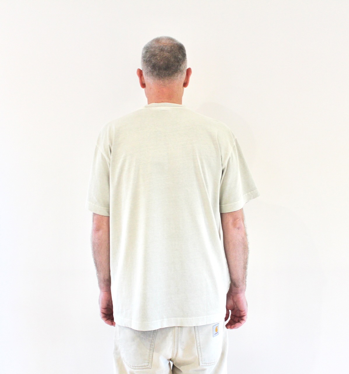 Carhartt Wip Vista T-shirt Fleur De Sel garment dyed