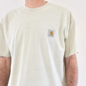 Carhartt Wip Vista T-shirt Fleur De Sel garment dyed
