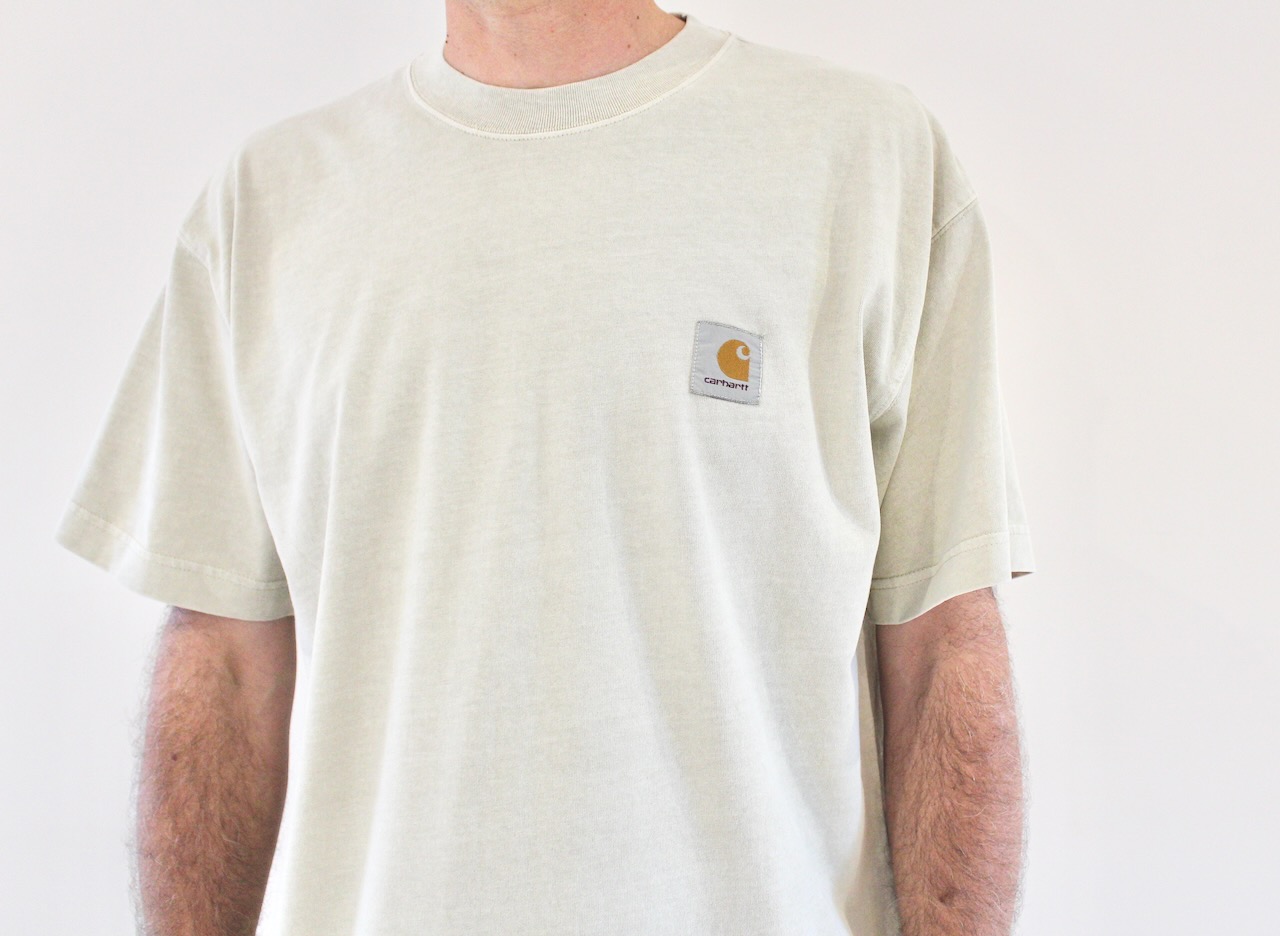 Carhartt Wip Vista T-shirt Fleur De Sel garment dyed