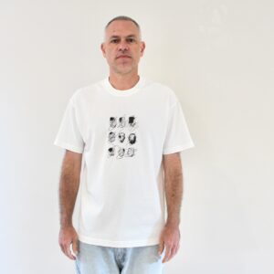 Polar Sequence Tee Cloud White