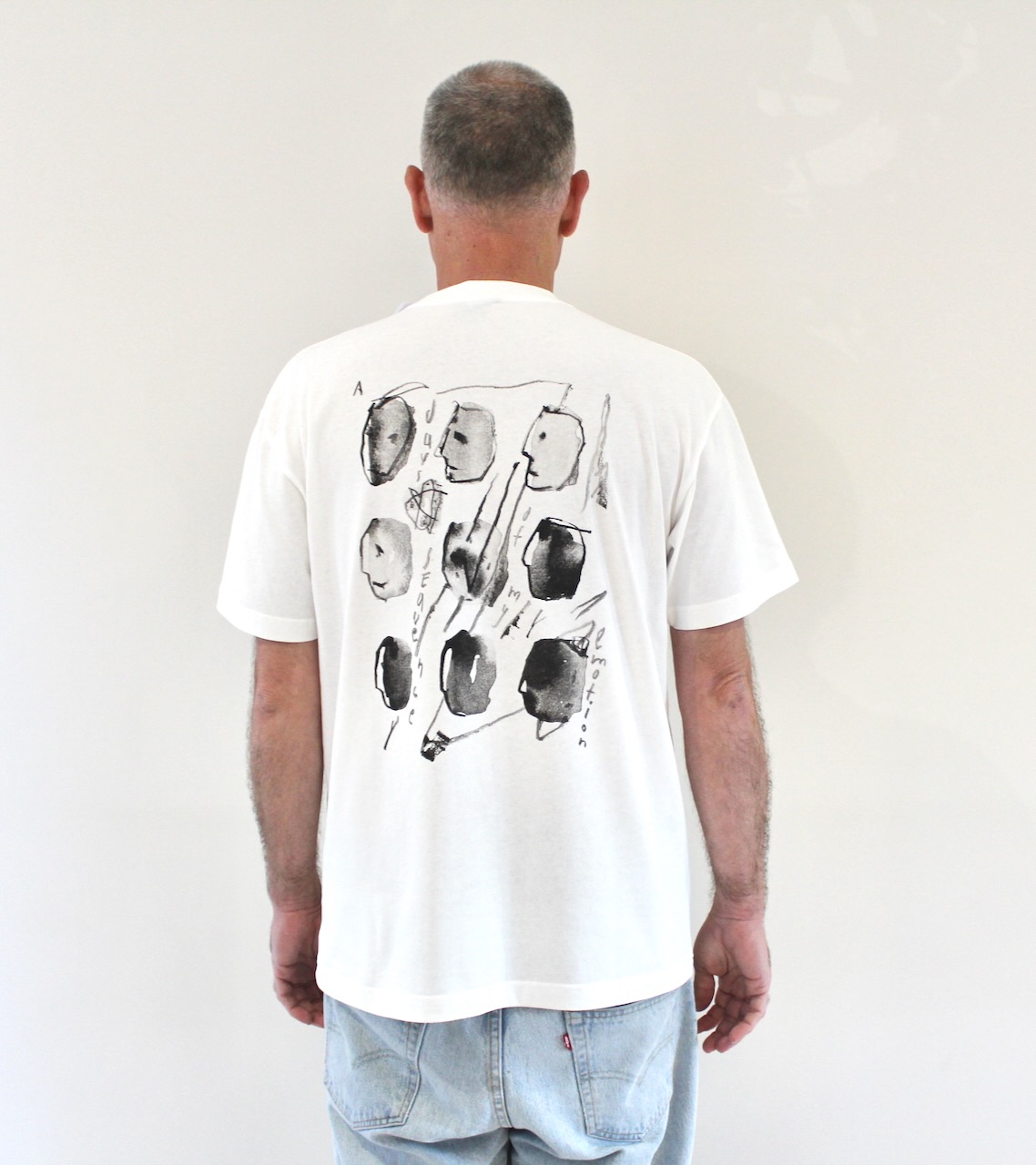 Polar Sequence Tee Cloud White