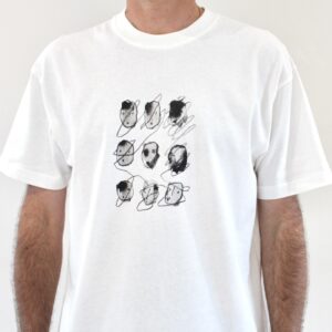 Polar Sequence Tee Cloud White