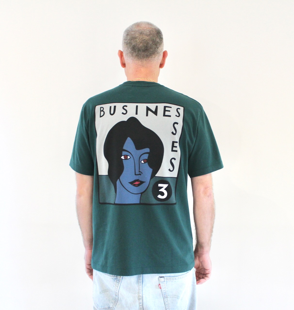 By Parra Nothing Please T-shirt Pine Green