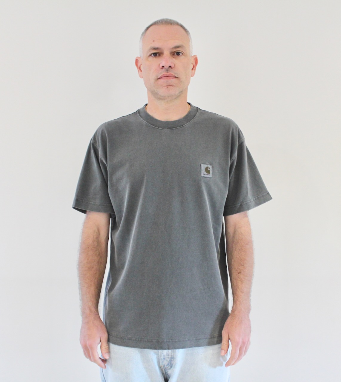Carhartt Wip Vista T-shirt Black Garment Dyed