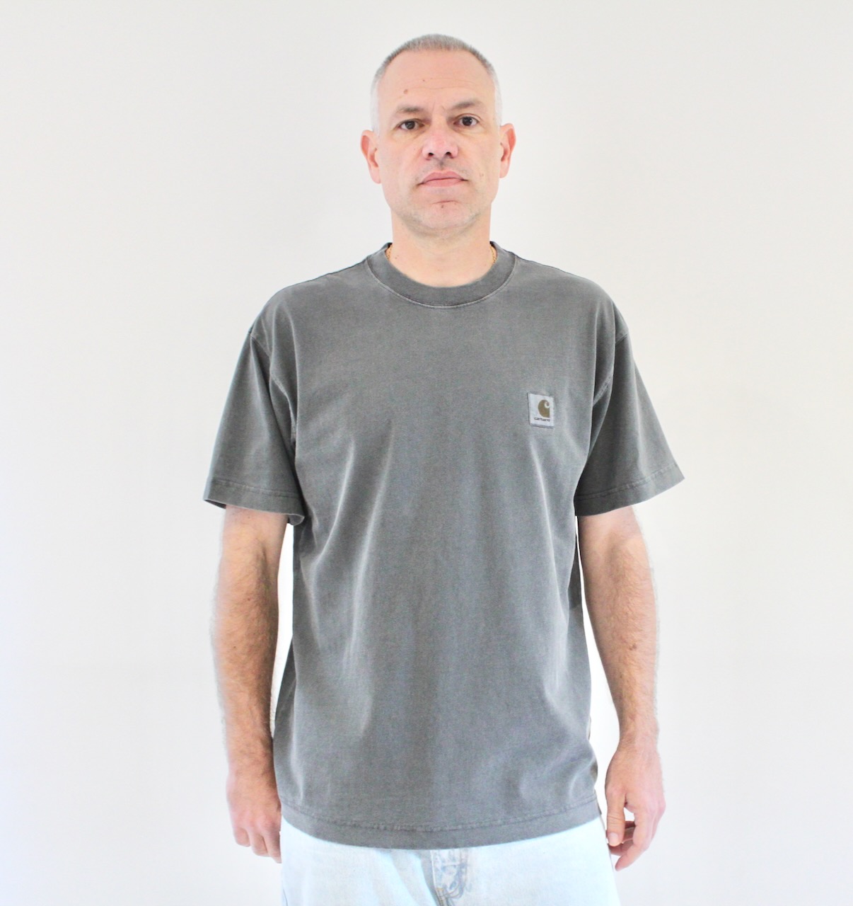 Carhartt Wip Vista T-shirt Black Garment Dyed