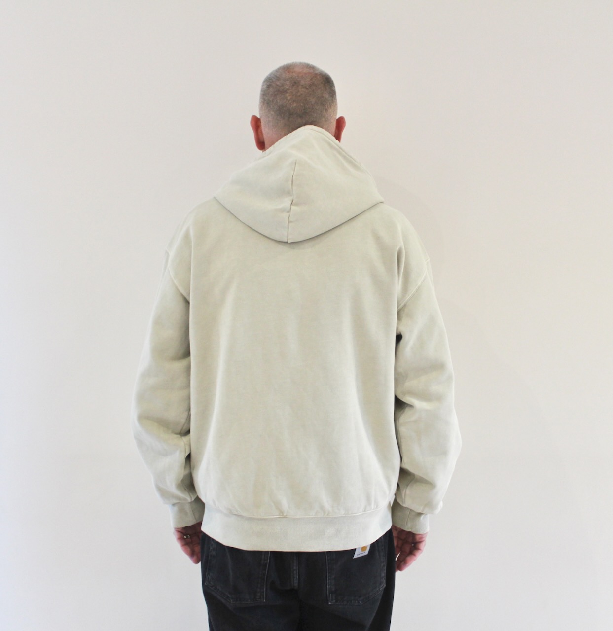 Carhartt Wip Hooded Vista Jacket Fleur De Sel Garment Dyed