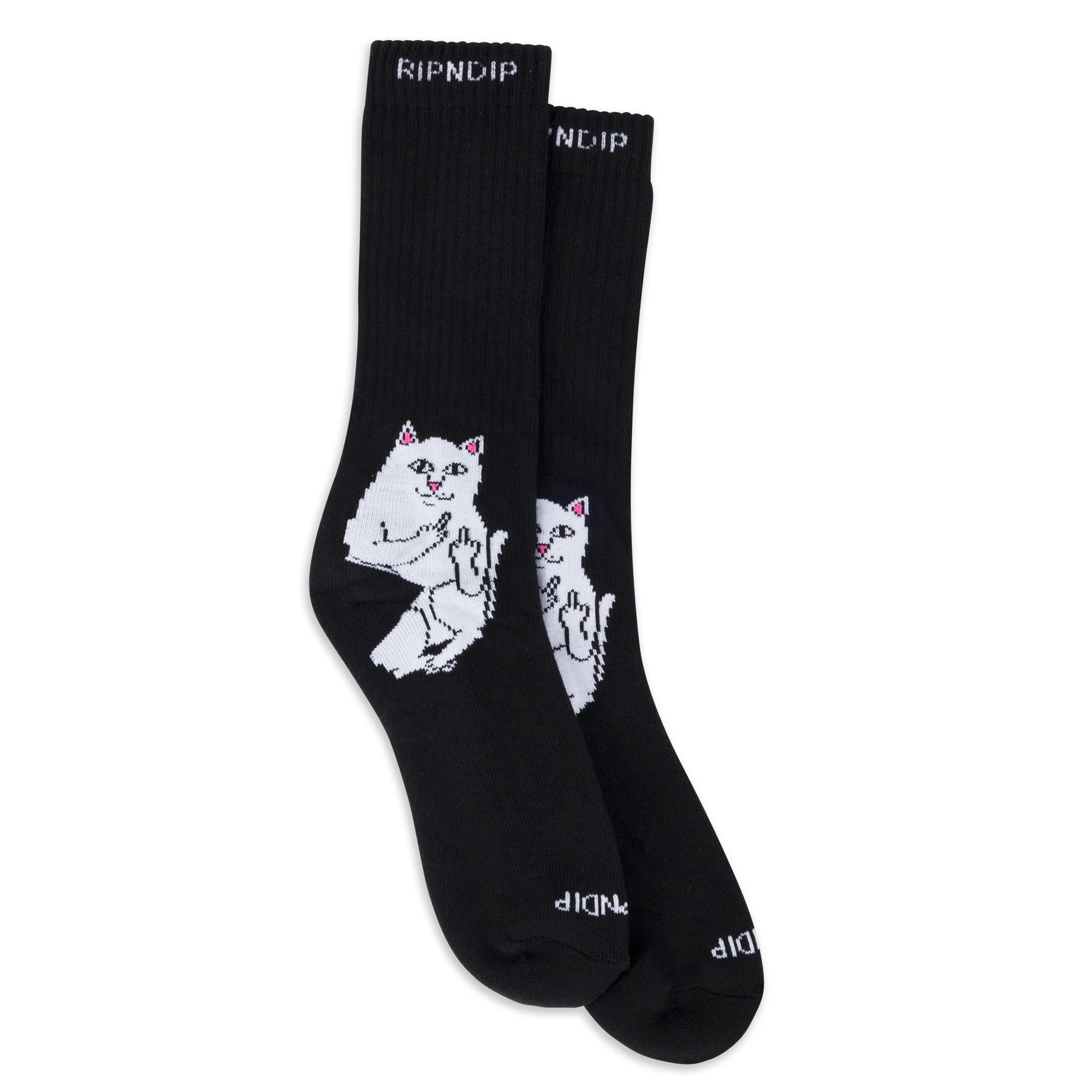 Rip N Dip Lord Nermal Socks Black