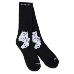 Rip N Dip Lord Nermal Socks Black