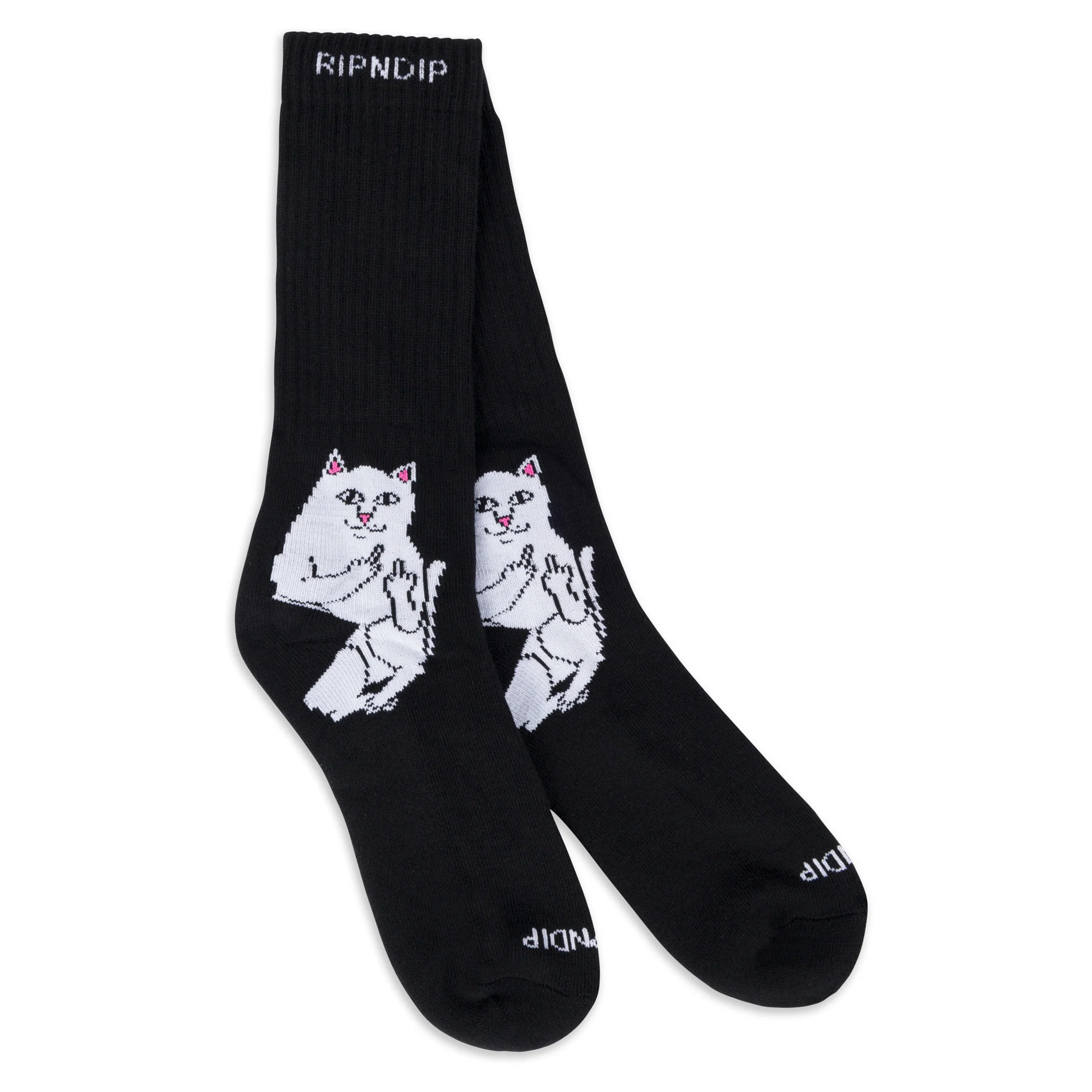 Rip N Dip Lord Nermal Socks Black