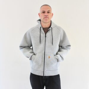 Carhartt Wip Car-Lux Hooded Jacket Grey Heather