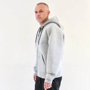 Carhartt Wip Car-Lux Hooded Jacket Grey Heather