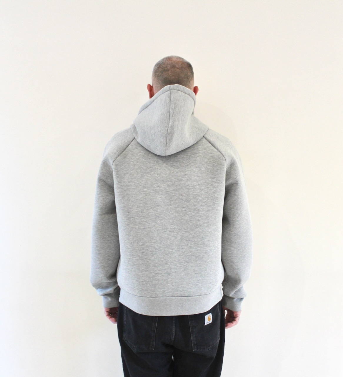 Carhartt Wip Car-Lux Hooded Jacket Grey Heather