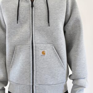 Carhartt Wip Car-Lux Hooded Jacket Grey Heather