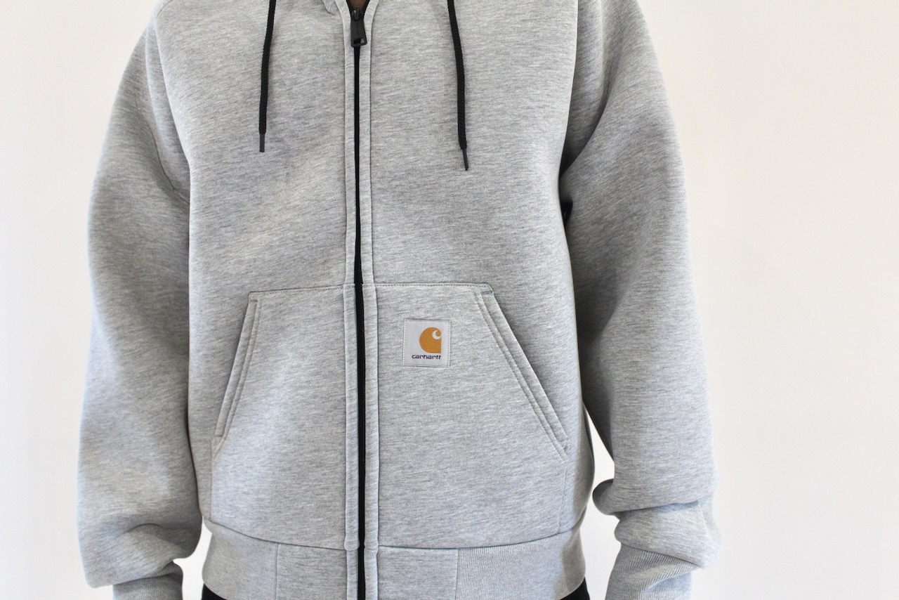 Carhartt Wip Car-Lux Hooded Jacket Grey Heather