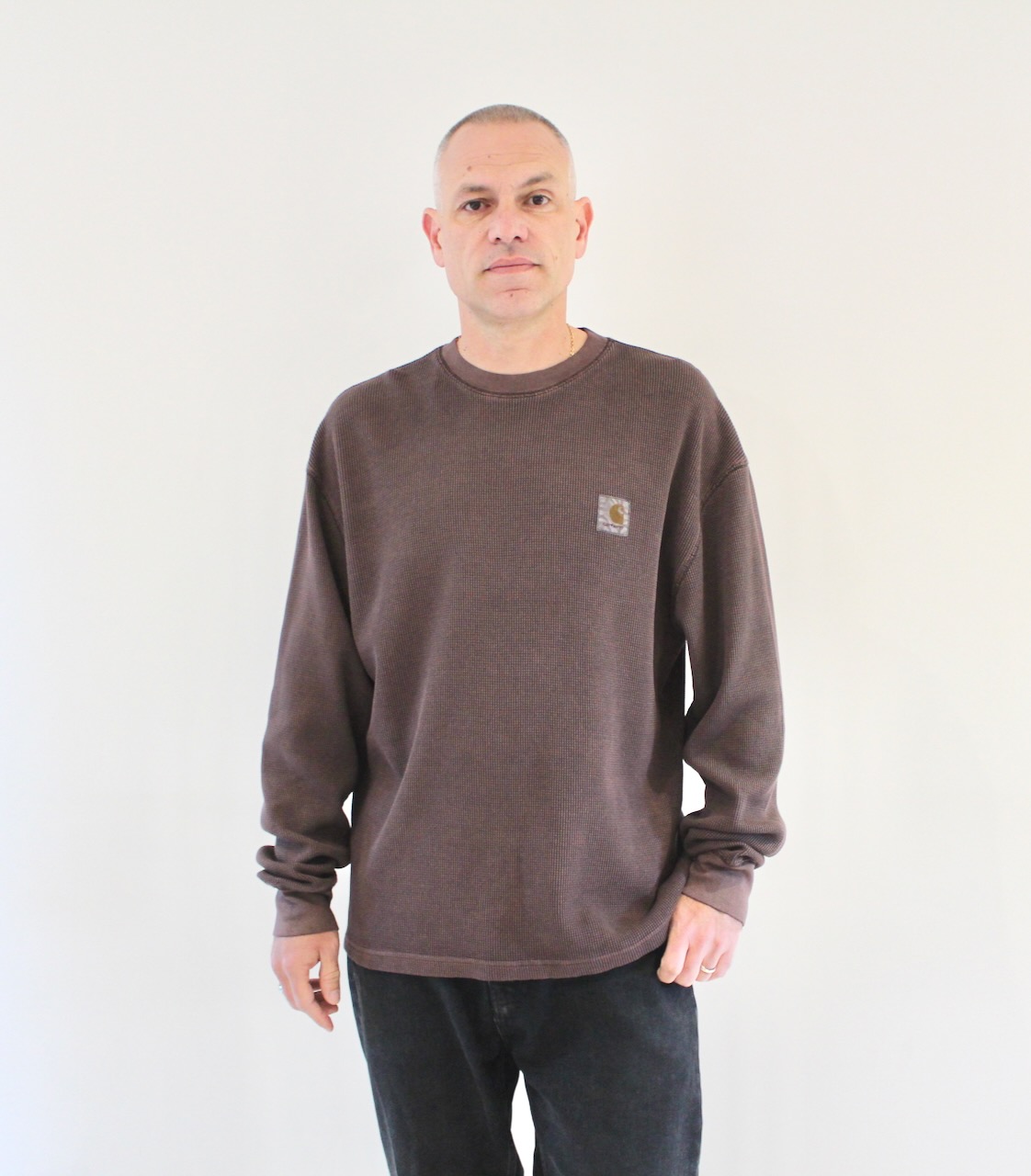 Carhartt Wip Vista Waffle LS Tee Palisander