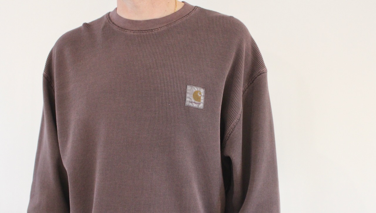 Carhartt Wip Vista Waffle LS Tee Palisander