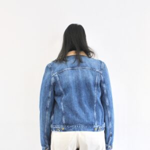 Sessun  Montgomery Denim Jacket Vintage Blue