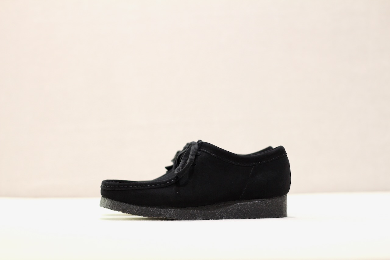 Clarks Wallabee Noir Suede