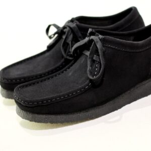 Clarks Wallabee Noir Suede
