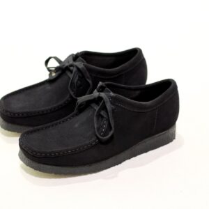 Clarks Wallabee Noir Suede