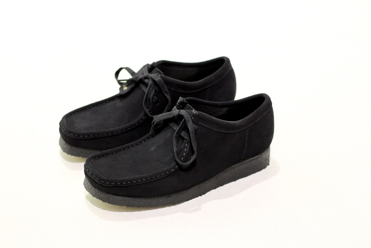 Clarks Wallabee Noir Suede