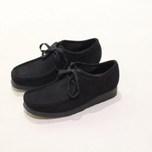 Clarks Wallabee Noir Suede