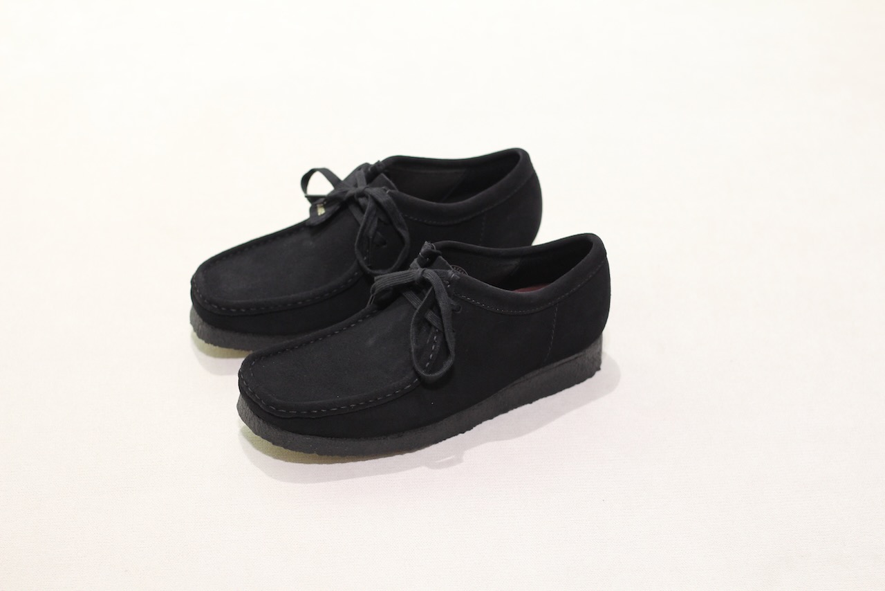 Clarks Wallabee Noir Suede