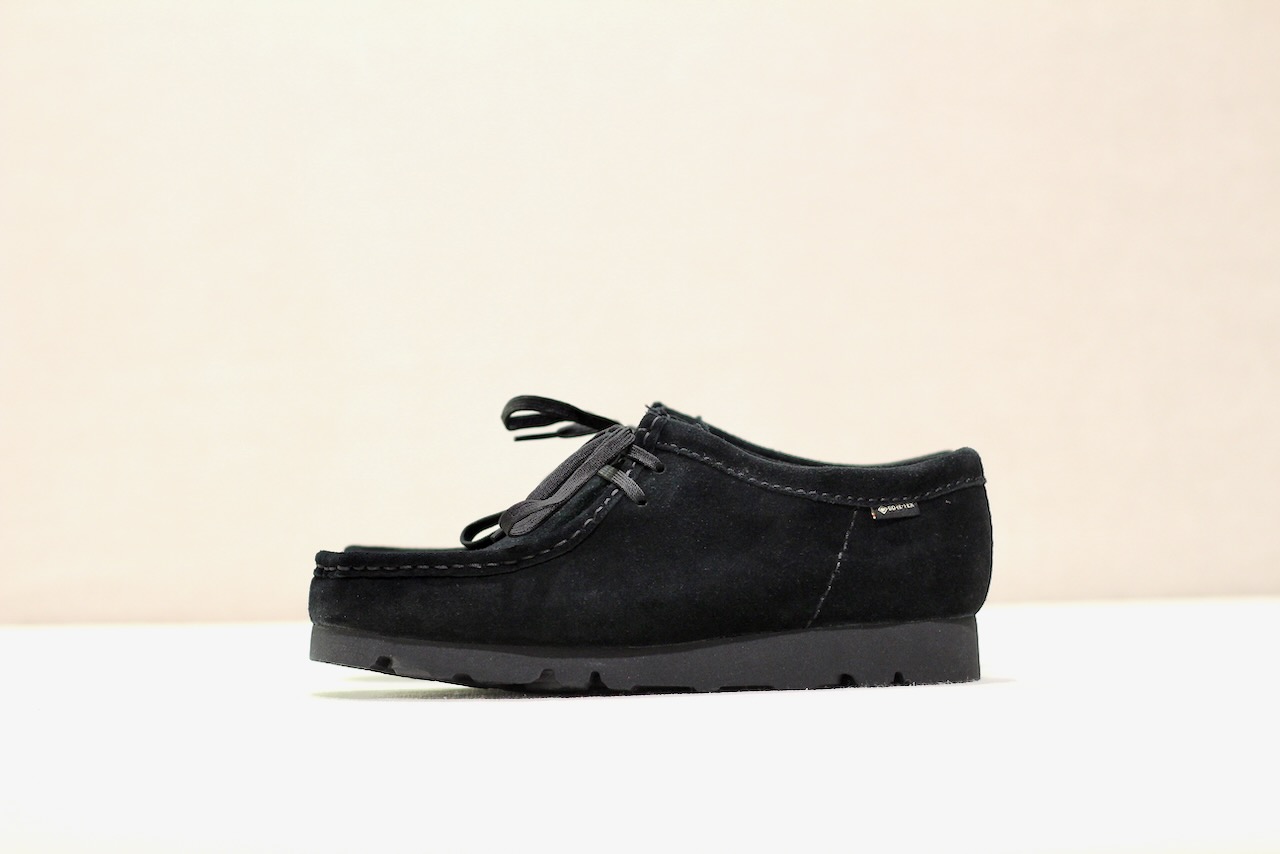 Clarks Wallabee GTX Black Suede