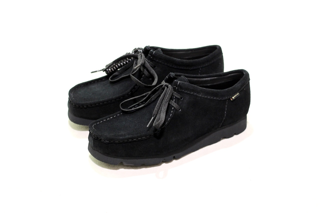 Clarks Wallabee GTX Black Suede