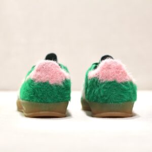 Gazelle Indoor Mohair Green Glow Pink