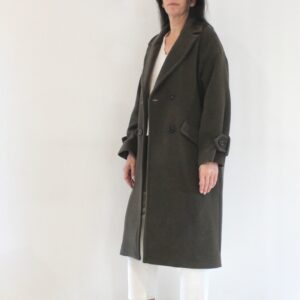 Sessun Mia Long Coat Lichen