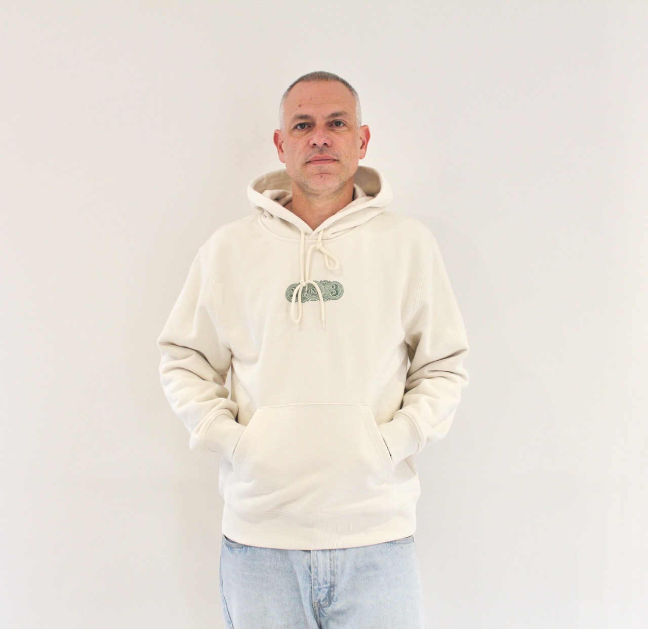 Carhartt Wip Hooded 3 One 3 Sweat Salt