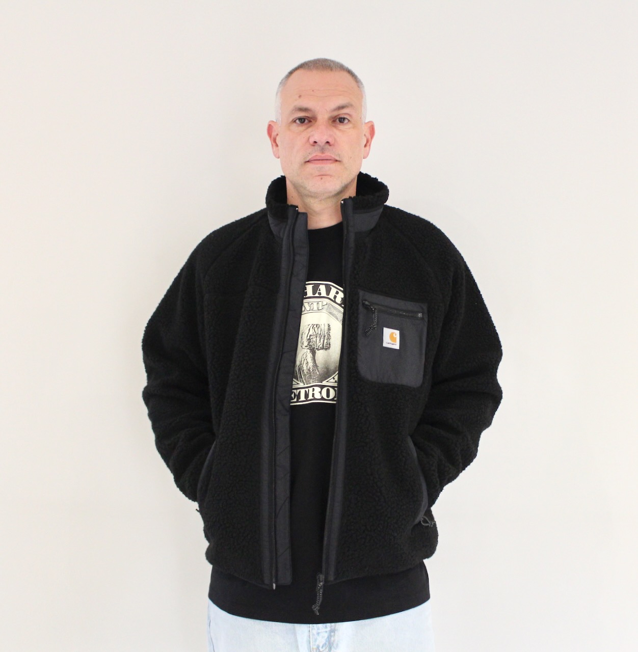 Carhartt Wip Prentis Liner Jacket Noir