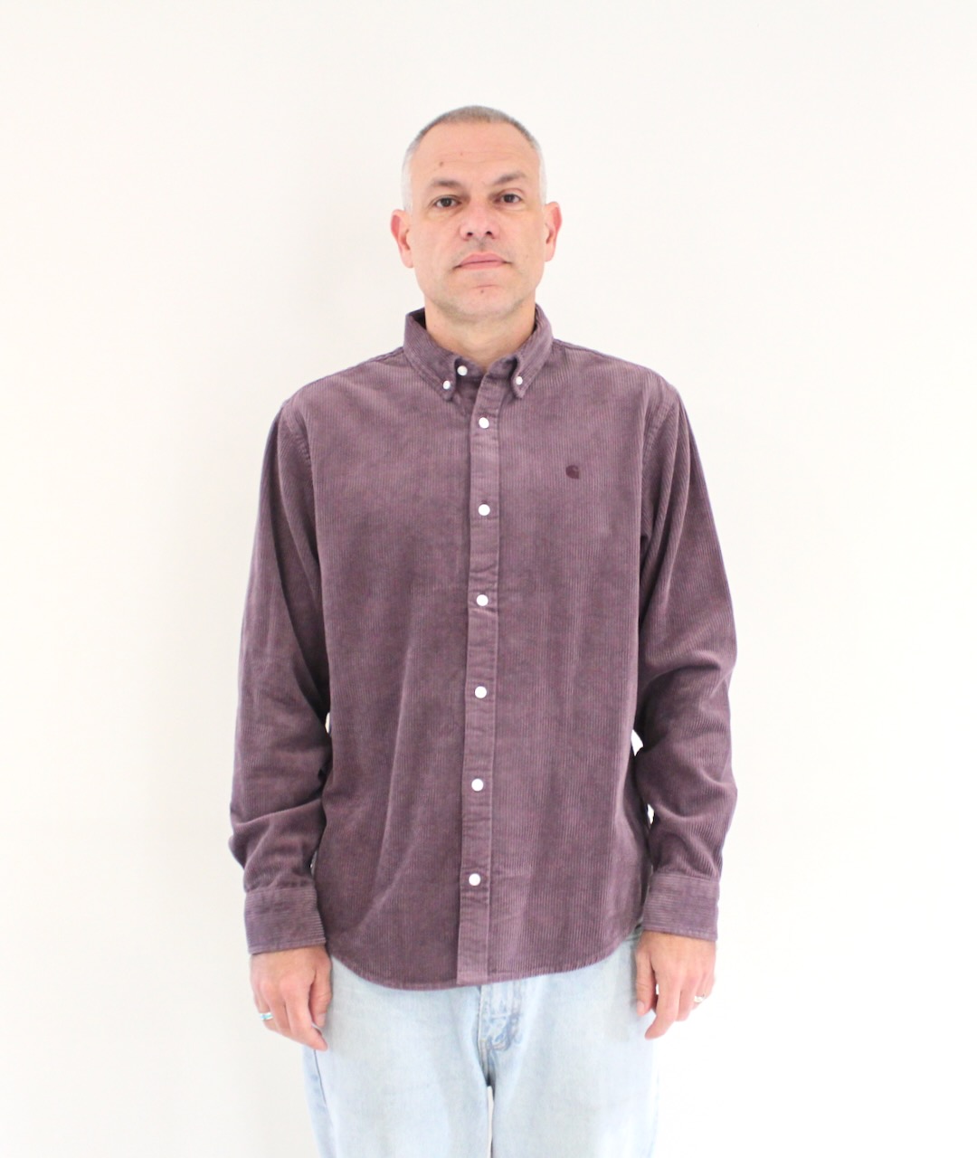 Carhartt Wip Madison Cord Shirt Phlox